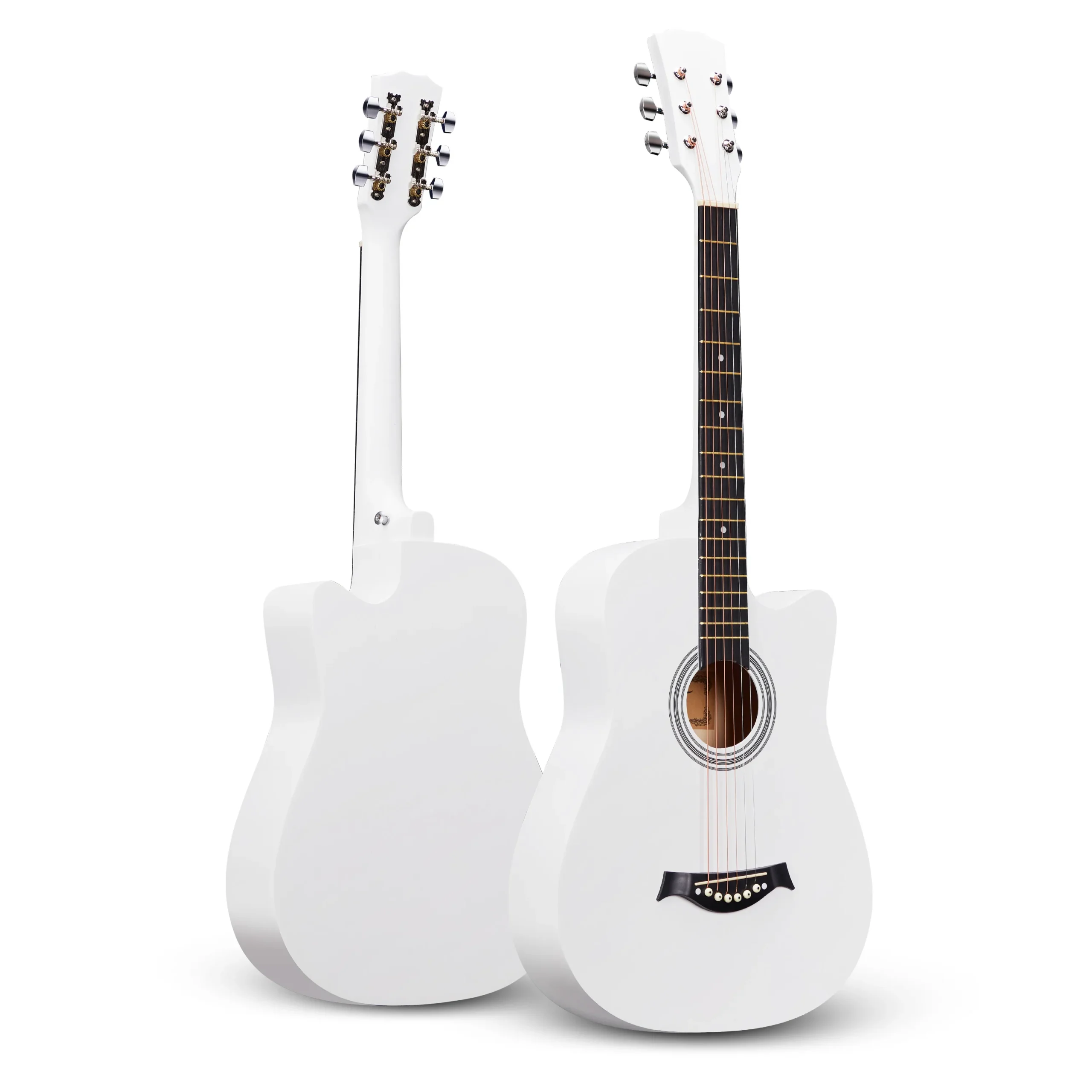 38-Inch Cutaway Acoustic Guitar - Available in Multiple Colors - Image 8