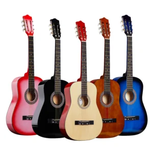 38" OEM Acoustic Guitar - Linden Body, Matt Finish | Wholesale Supply