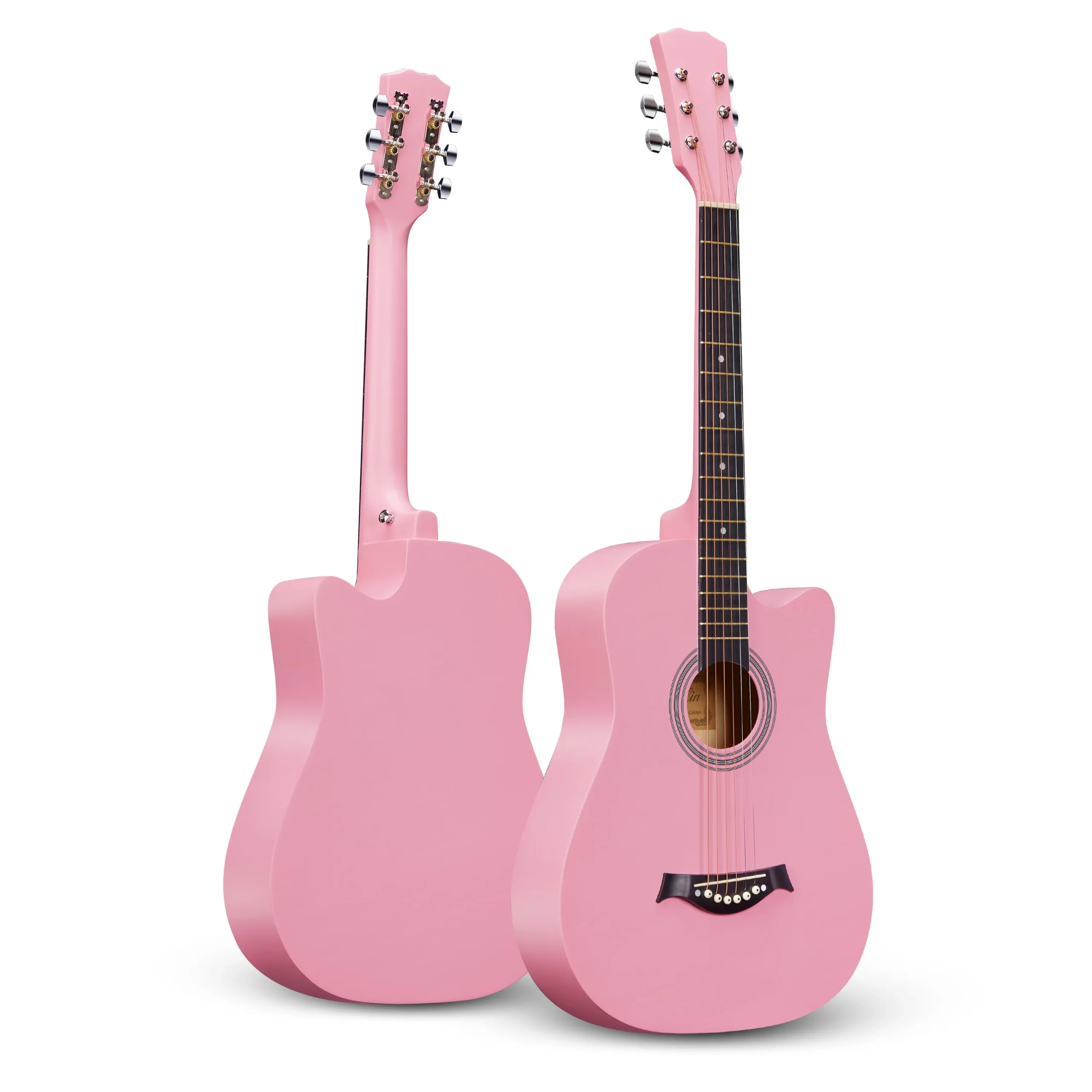 38-Inch Cutaway Acoustic Guitar - Available in Multiple Colors - Image 10