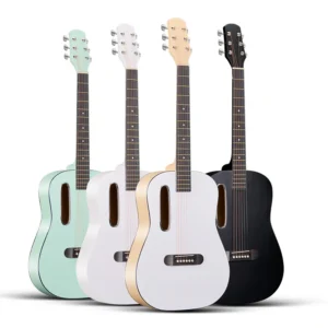 39" Custom Acoustic Guitar - Stylish Design for Wholesale Distribution